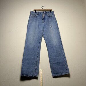 VTG Lucky Brand 90s Western Straight Fit Classic Denim Jeans Pants Men 36x34